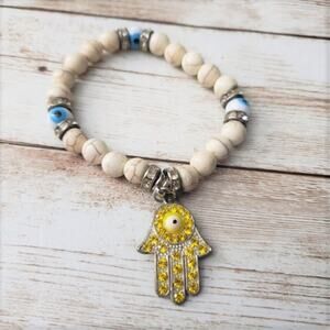 Hamsa Eye Bracelet - Unusual Bracelet